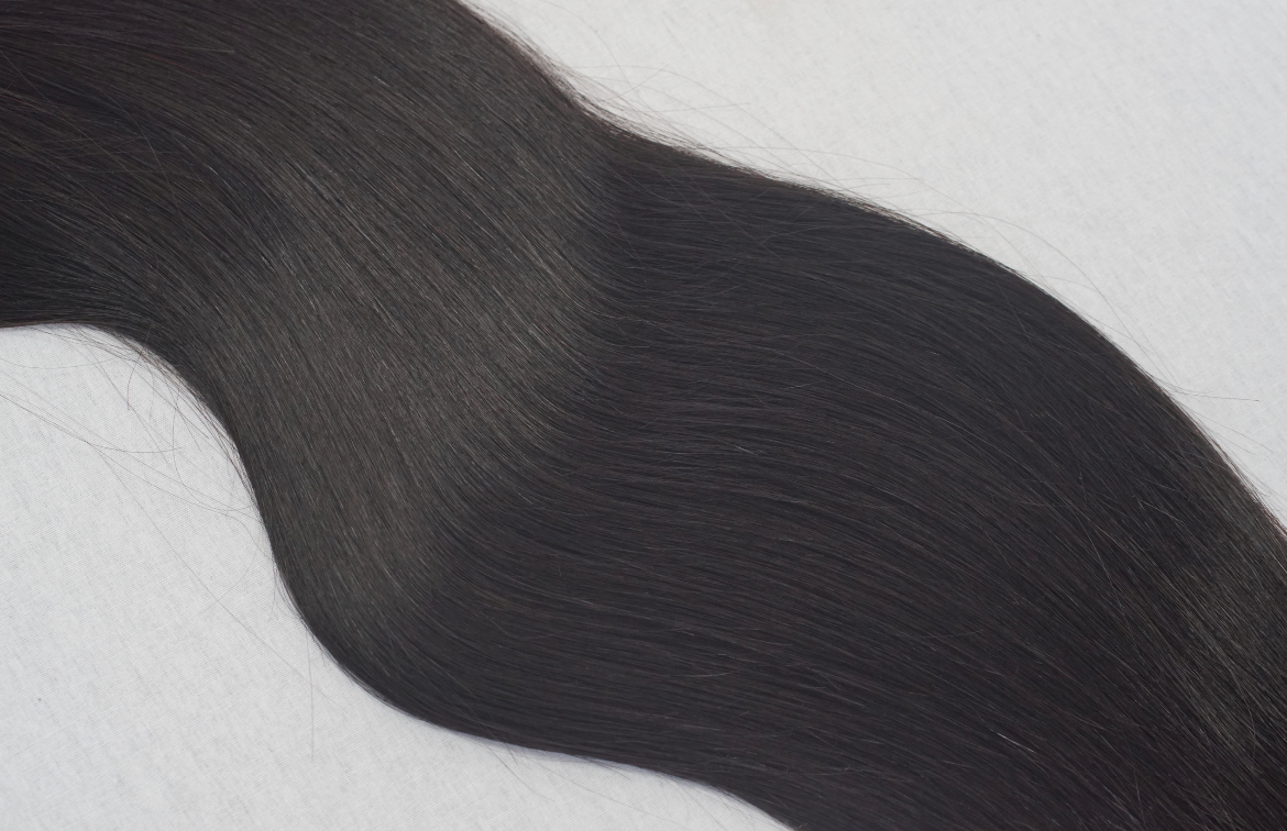 Black Clip-in's Double Drawn Hair Extensions - 20" - 22" - 24"